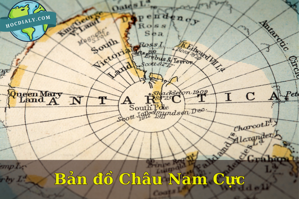 Bản đồ Châu Nam Cực