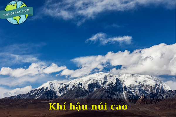 Khí hậu núi cao