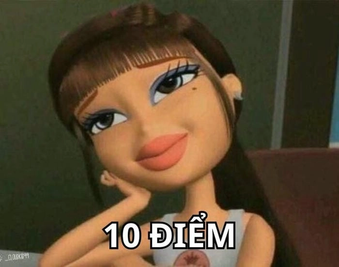 meme đạt 10 điểm