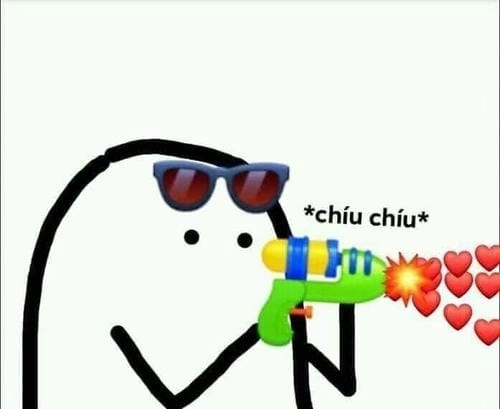 Ảnh chế meme cầm súng 