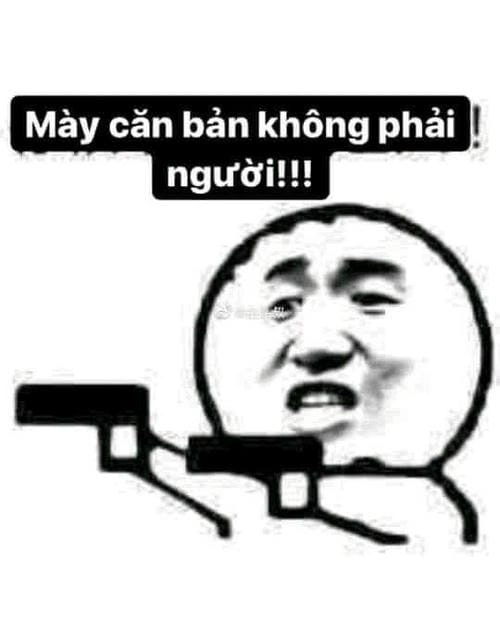 Ảnh meme cầm súng độc đáo