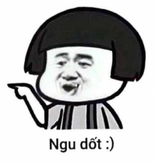 Meme chửi cay đắng