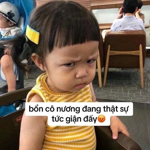 Hình meme giận dỗi hot