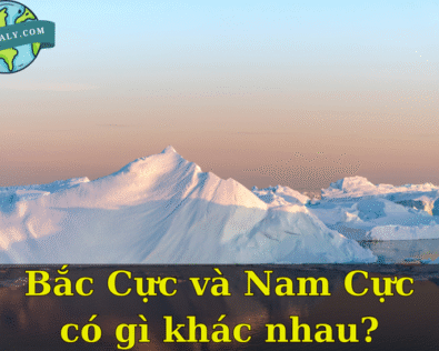 Đặc điểm địa lý, khí hậu Bắc Cực và Nam Cực có gì khác nhau?