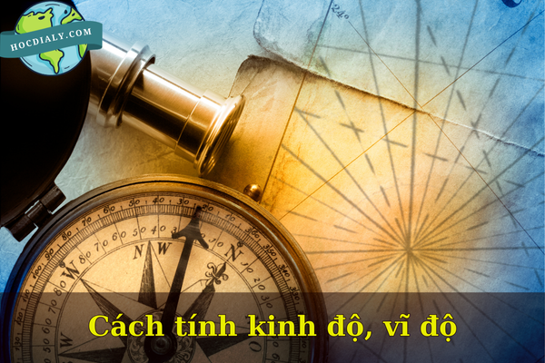 Cách tính kinh độ, vĩ độ