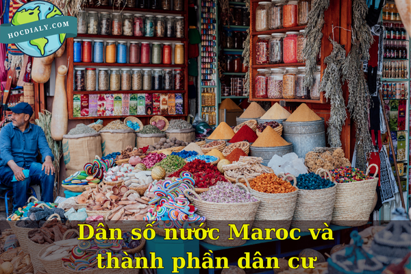 Dân số nước Maroc và thành phần dân cư