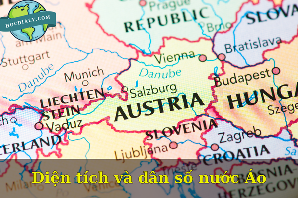 Diện tích và dân số nước Áo