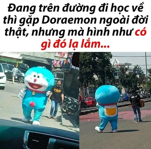 hình meme Doraemon độc đáo
