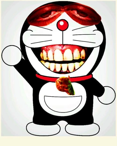 Doraemon meme phiên bản kinh dị