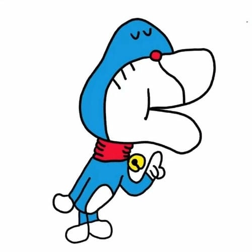 ảnh meme hoạt hình Doraemon