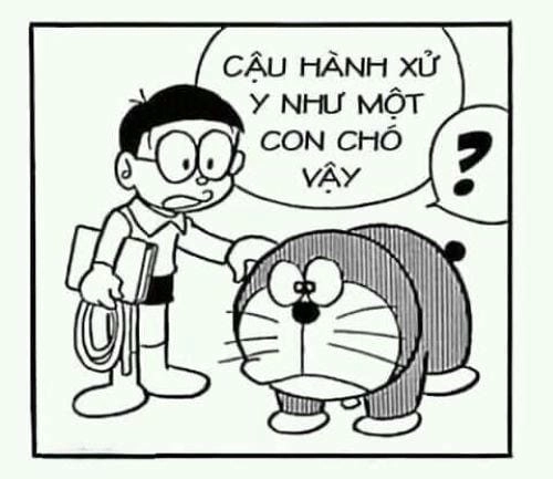 hình ảnh meme Doraemon vui nhộn