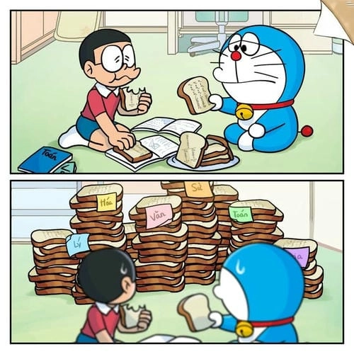 ảnh doraemon meme vui nhộn