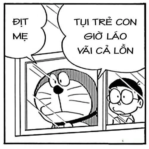 ảnh chế meme Doraemon hài bựa