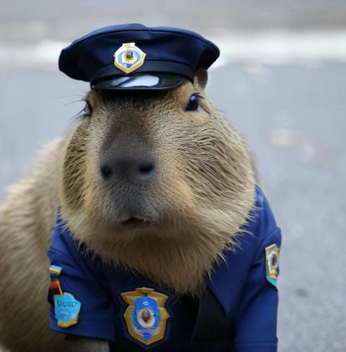 meme capybara biểu cảm vui