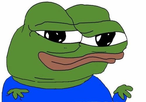 meme ếch chúa hề 2025