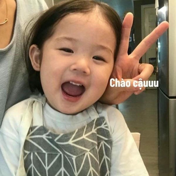 meme bé dễ thương nhất