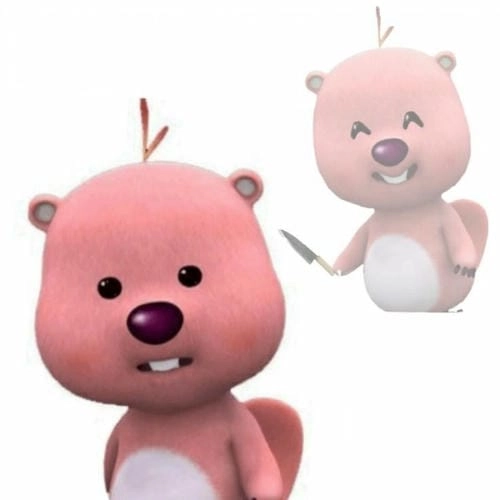 meme loopy hồng dễ thương