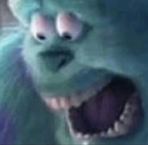 Meme biểu cảm sợ hãi