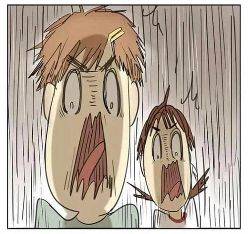 meme hài khi sợ