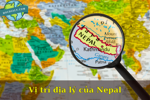 Vị trí địa lý của Nepal